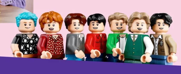 miembros de BTS - LEGO